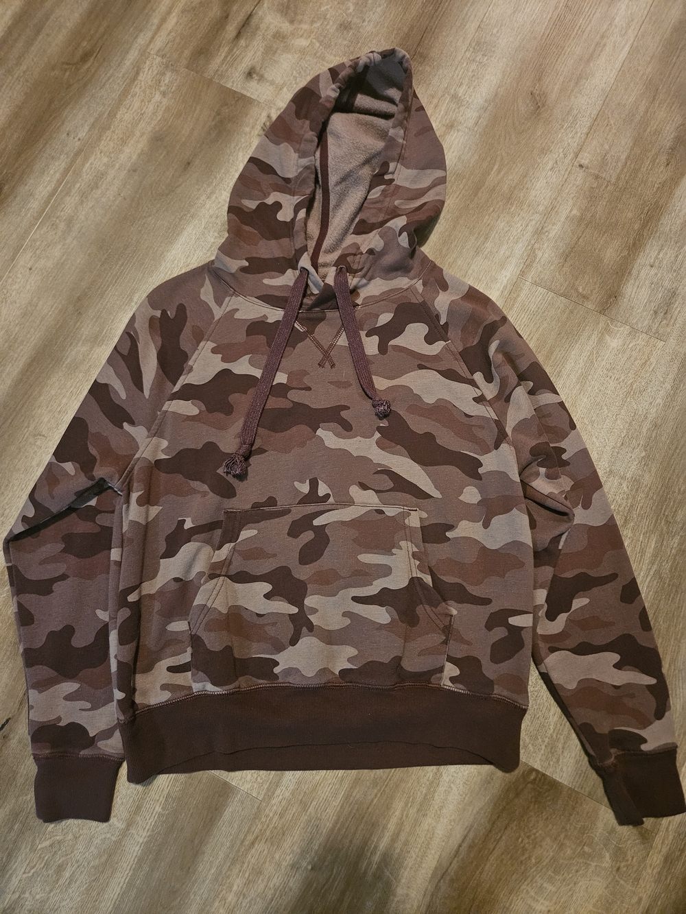 Old Navy Burgundy Camo Hoodie